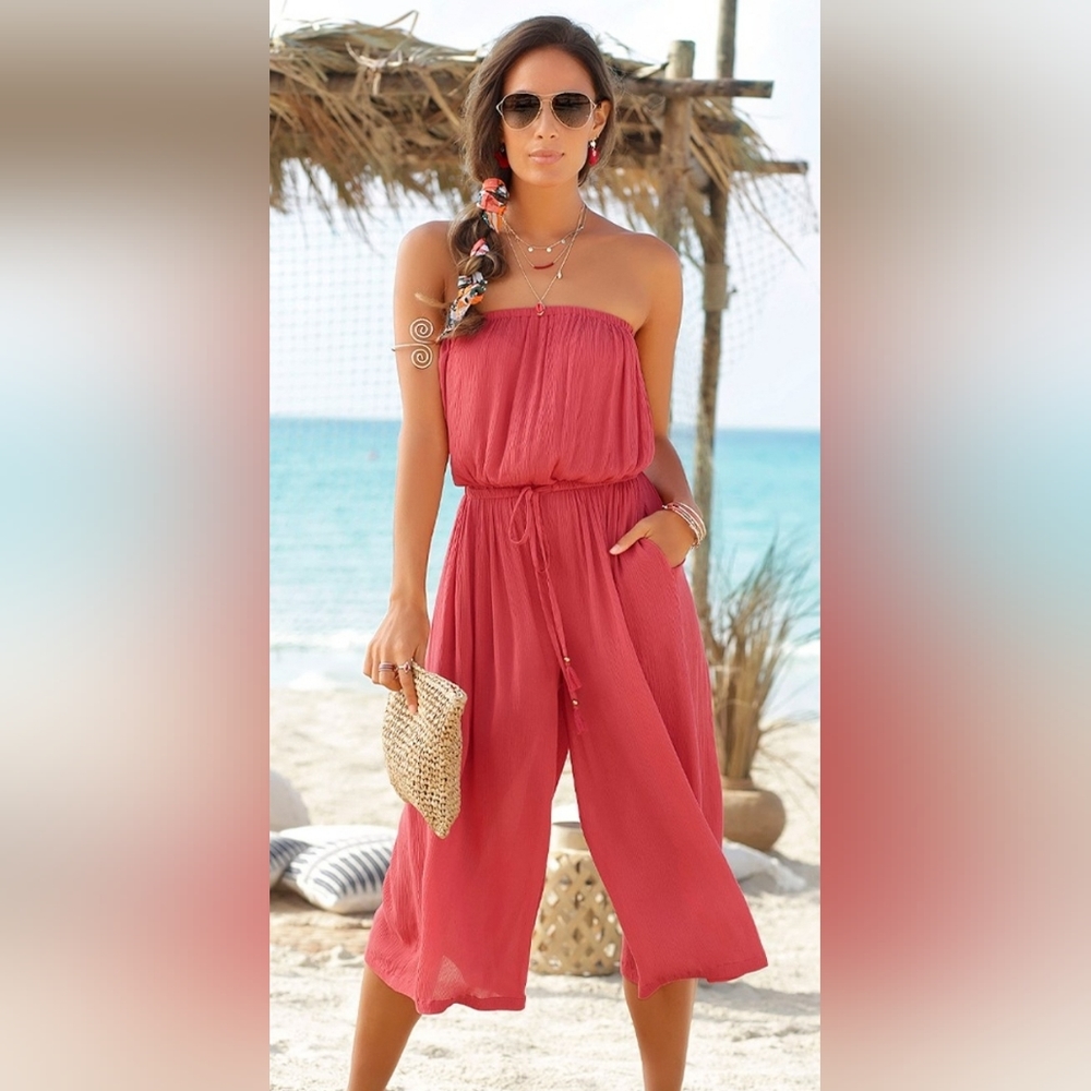 ✨️Lascana | Red Jumpsuit-Romper